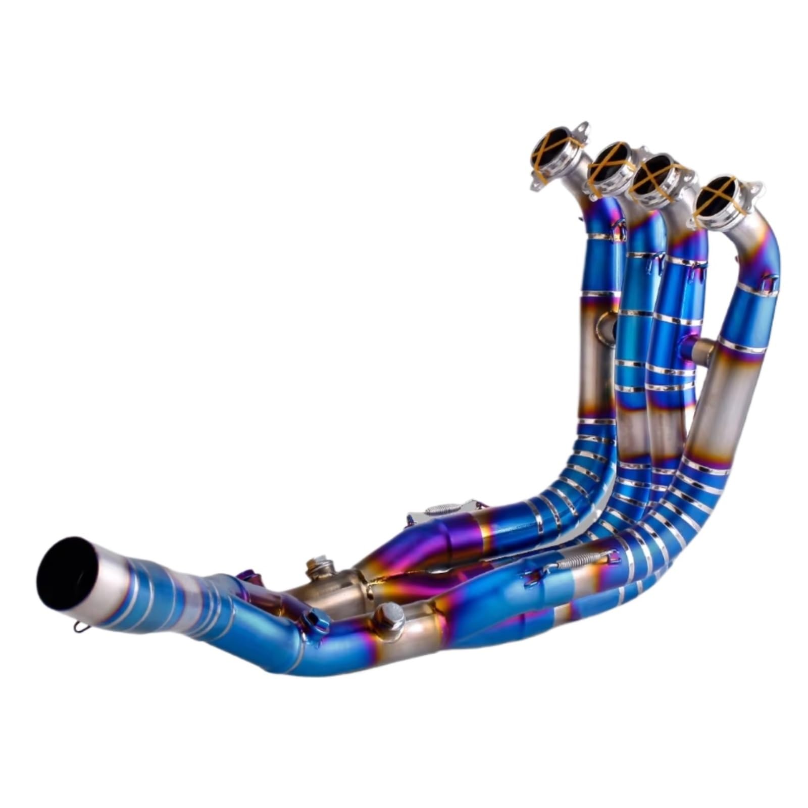 BTEDSXC Motorrad Auspuff Mittelrohr Für S1000RR 2019 2020 2021 2022 2023 2024 Motorrad Auspuff Header Rohr Vorne Link Rohr Motorrad Zubehör Interface 60mm(Type B) von BTEDSXC