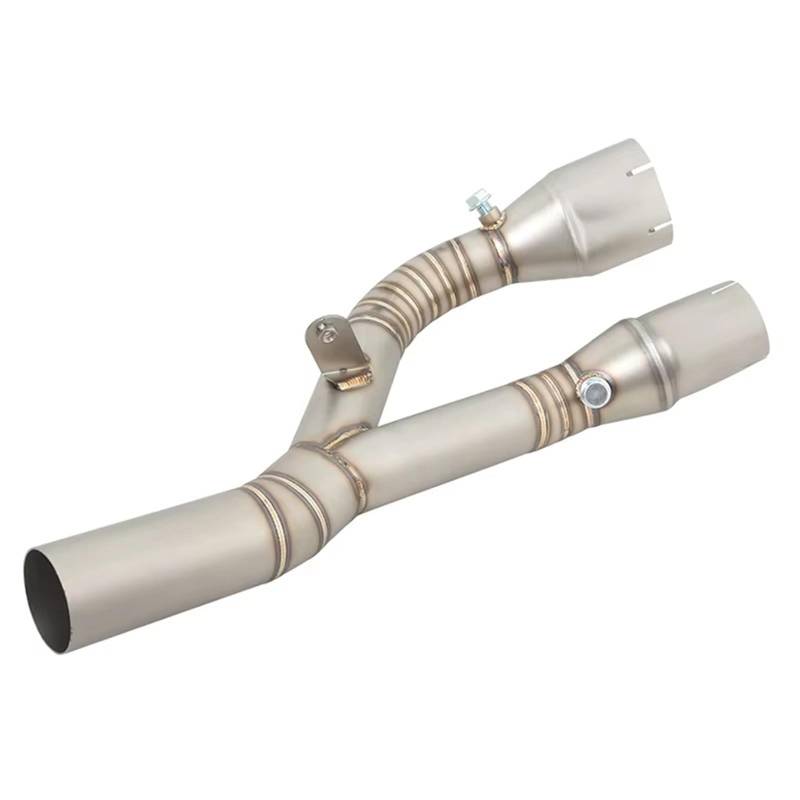 BTEDSXC Motorrad Auspuff Mittelrohr Für S1000RR 2019 2020 2021 2022 2023 Für S1000R 2021 2022 2023 Auspuffrohr Lager Schalldämpfer Für Escape Moto Mid Link Rohr von BTEDSXC