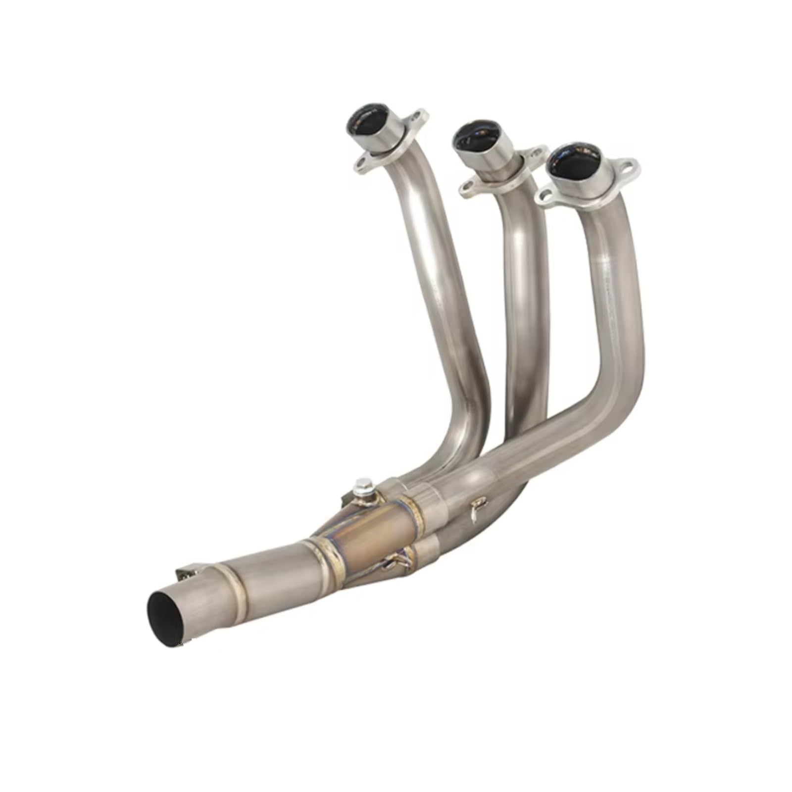 BTEDSXC Motorrad Auspuff Mittelrohr Für Street Für Triple 765 SR RS 2017 2018 2019 2020 2021 2022 2023 Motorradauspuff Für Escape Moto Front Link Rohr Für Connect Schalldämpfer von BTEDSXC
