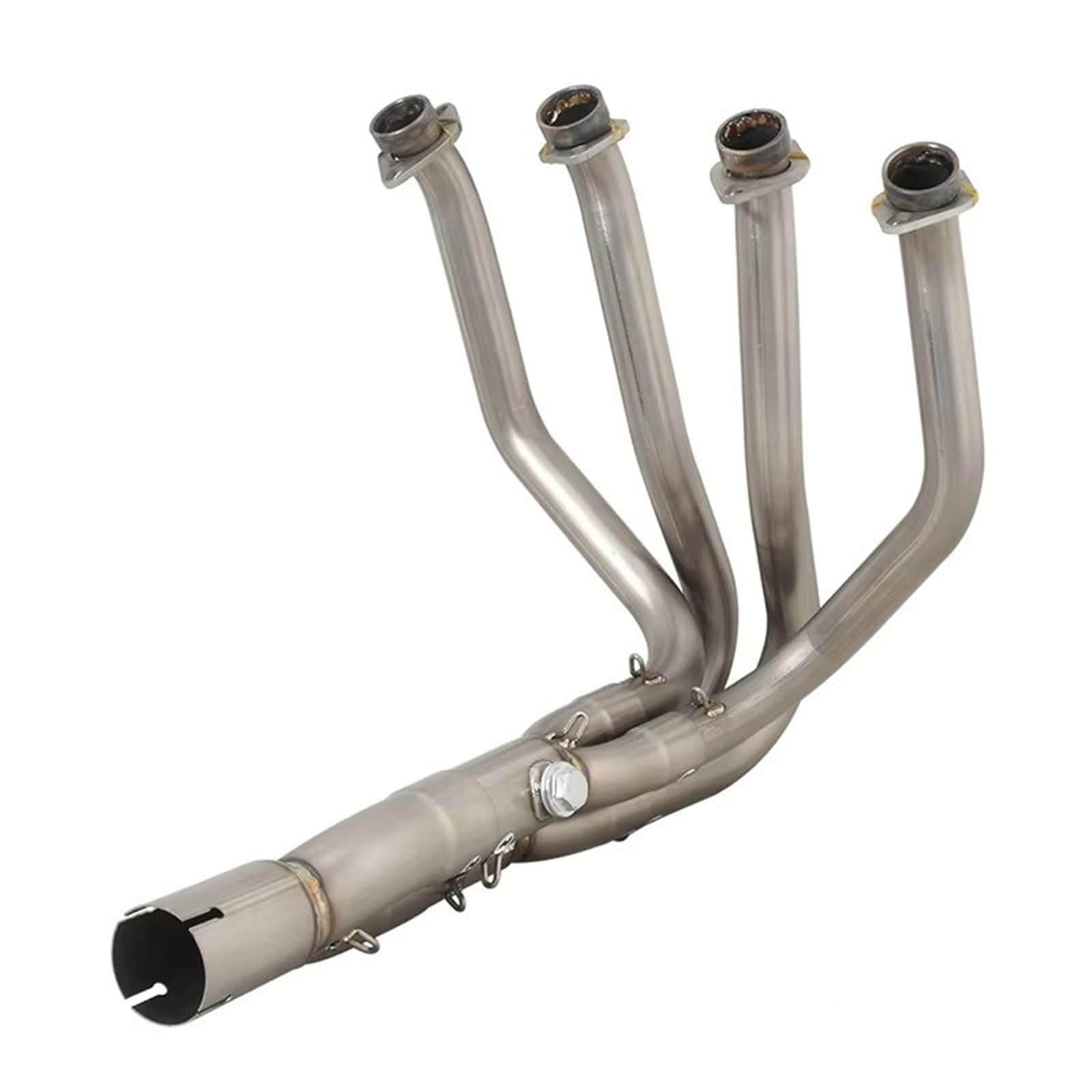 BTEDSXC Motorrad Auspuff Mittelrohr Für Z800 E Für Version 2013 2014 2015 2016 Motorradauspuffanlage Für Espace Moto Front Link Pipe Für Connect Schalldämpfer von BTEDSXC