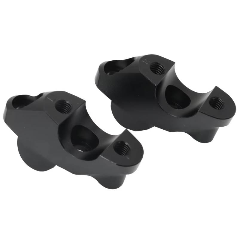 BTEDSXC Motorrad Lenker Riser Für CB400X 2021 2022 Motorrad Lenker Riser Bar Montieren Griff Clamp Motorrad Lenker Riser Hebe Griff Bar Clamp Zubehör(Black) von BTEDSXC