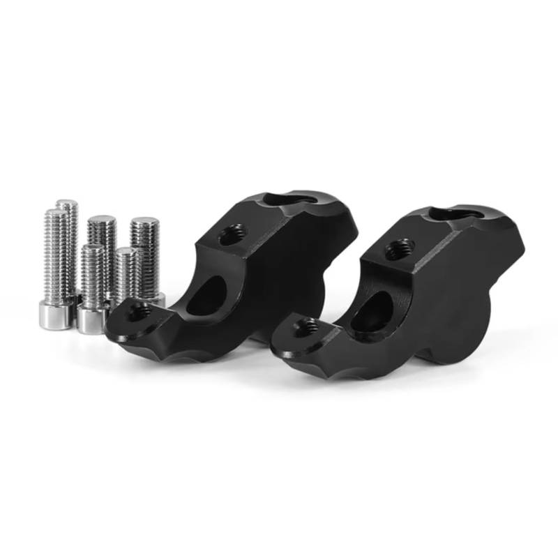 BTEDSXC Motorrad Lenker Riser Für K1600B Für Grand Für America Motorrad Zubehör Lenker Riser Griff Bar Clamp Extend Adapter Motorrad Lenker Halterung Klemme Heber(Black) von BTEDSXC