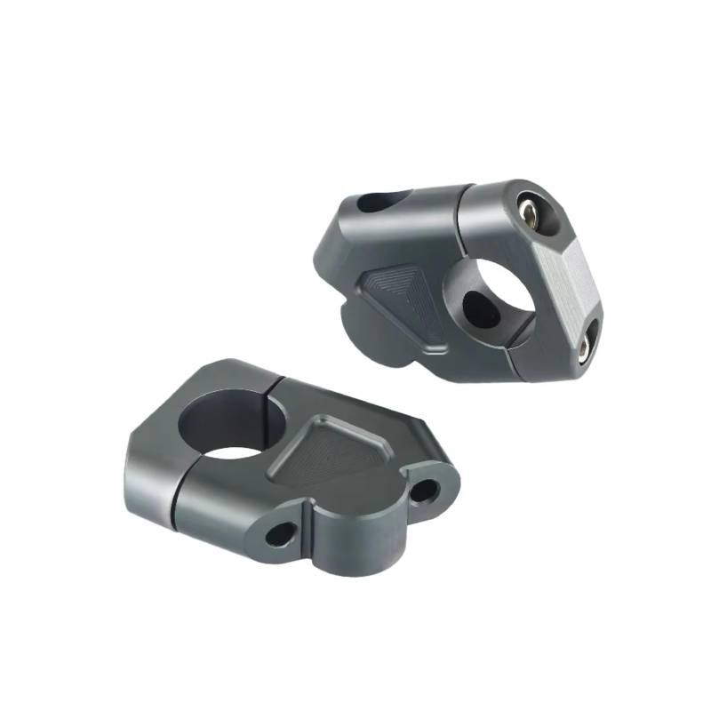 BTEDSXC Motorrad Lenker Riser Für R1250GS Für Adventure 2018 2019 2020 2021 Motorrad Lenker Riser Montieren Klemme Raiser Adapter Motorrad Lenker Montieren Klemme Heber(Gray) von BTEDSXC