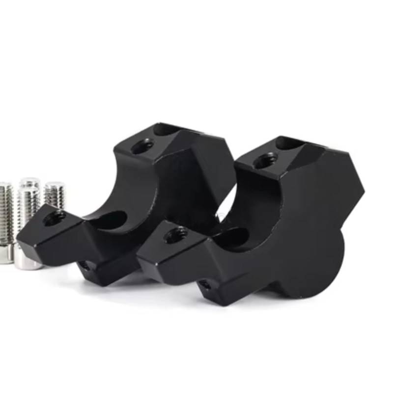 BTEDSXC Motorrad Lenker Riser Für X-ADV750 150 160 2017- Motorrad Lenker Riser Griff Bar Clamp Verlängern Motorrad Lenker Halterung Klemme Heber Zubehör(Black) von BTEDSXC