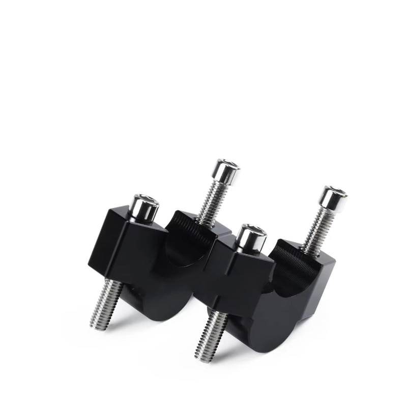 BTEDSXC Motorrad Lenker Riser Für XAdv 750 Für ADV 150 160 350 Lenker Riser Adapter Clamp Motorrad Zubehör Motorrad Riser Montieren Heben Lenker Klemmen(Black) von BTEDSXC