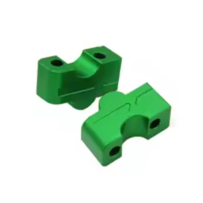 BTEDSXC Motorrad Lenker Riser Kompatibel Mit Für Z650 Für Ninja 650 2017 2018 2019 2020 2021 2022 2023 2024 30 Mm Motorrad-Lenkererhöhung(Green) von BTEDSXC