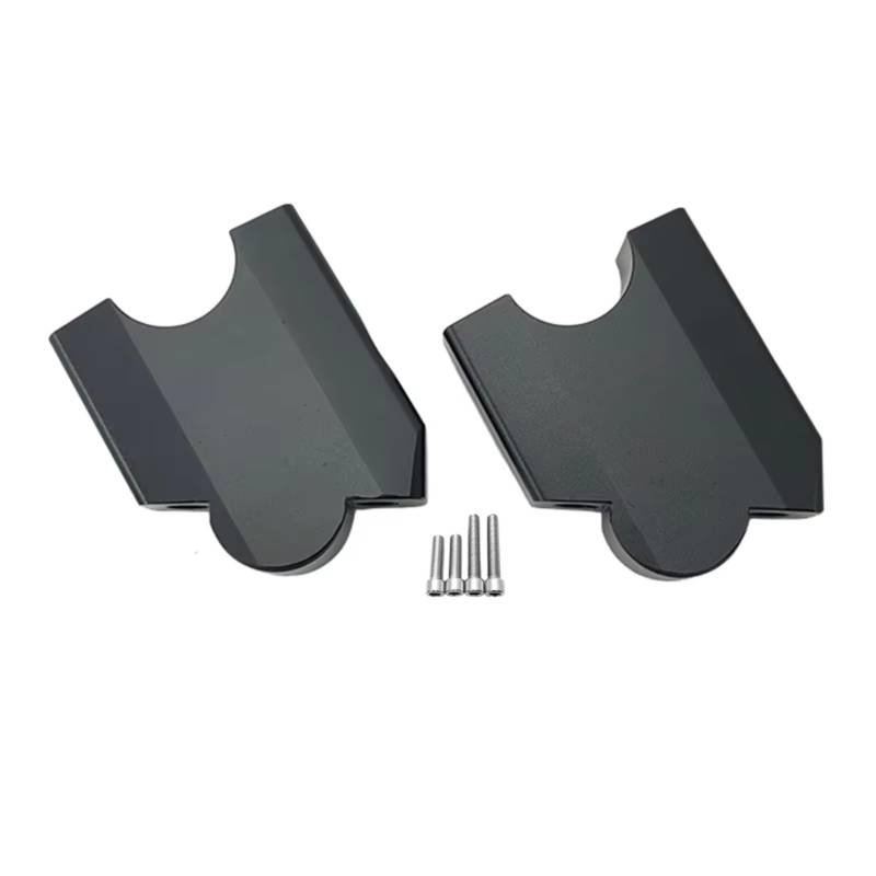 BTEDSXC Motorrad Lenker Riser Kompatibel Mit Yamaha Für XT1200Z Für SUPER Für TENERE 2010 2011 2012 2013 2014 2015 2016 2017 2018 Motorrad Lenker Riser Mount Clamp Adapter(Black) von BTEDSXC