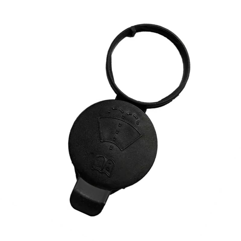 BTEDSXC Scheibenwaschflaschen-Deckel Kompatibel Mit Buick Für Lacrosse 2010–2018 Für Verano 2012–2017 Scheibenwischer-Waschflüssigkeitsbehälter Flaschenverschluss Abdeckung OEM: 13227300(Black) von BTEDSXC