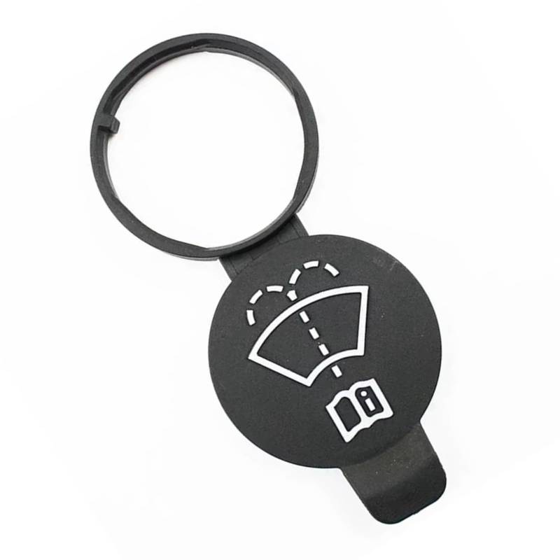 BTEDSXC Scheibenwaschflaschen-Deckel Kompatibel Mit Buick Für Lacrosse 2010–2018 Für Verano 2012–2017 Scheibenwischer-Waschflüssigkeitsbehälter Flaschenverschluss Abdeckung OEM: 13227300(White) von BTEDSXC