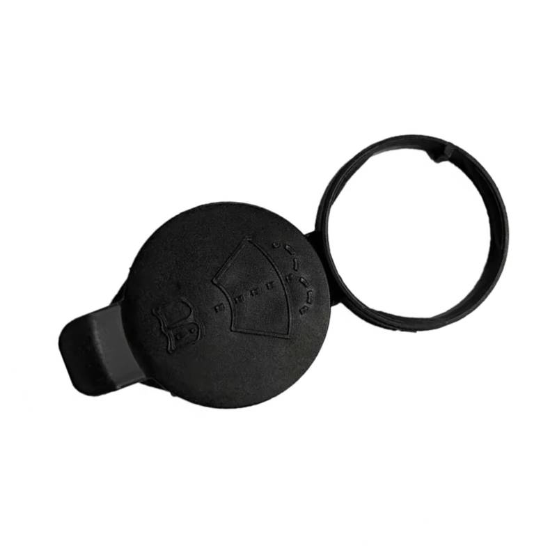 BTEDSXC Scheibenwaschflaschen-Deckel Kompatibel Mit Cadillac Für Escalade ESV 2015–2017 Für Cts 2008–2017 Scheibenwischer-Waschflüssigkeitsbehälter Tankdeckel OEM: 13227300(Black) von BTEDSXC