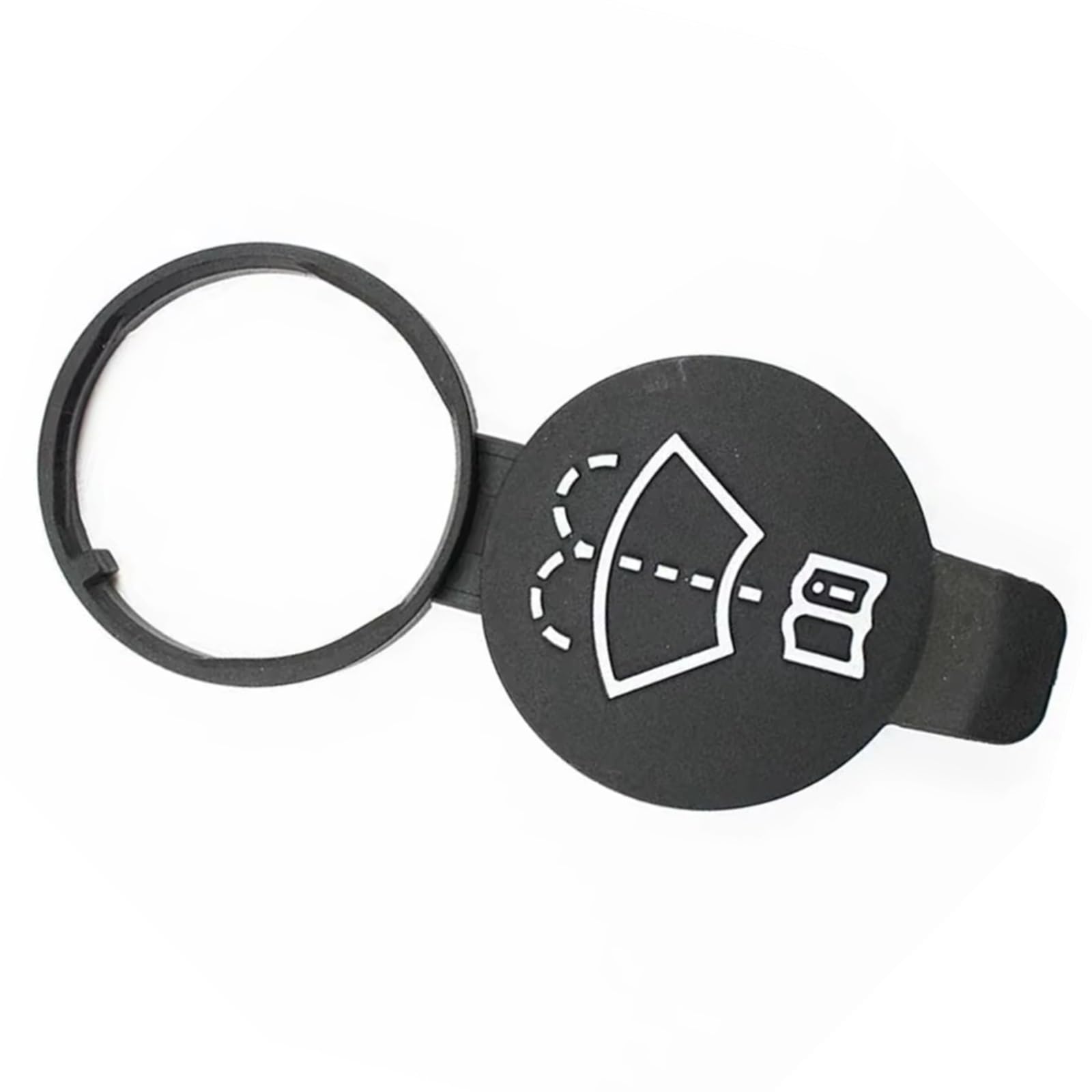 BTEDSXC Scheibenwaschflaschen-Deckel Kompatibel Mit Cadillac Für Escalade ESV 2015–2017 Für Cts 2008–2017 Scheibenwischer-Waschflüssigkeitsbehälter Tankdeckel OEM: 13227300(White) von BTEDSXC