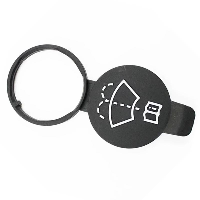 BTEDSXC Scheibenwaschflaschen-Deckel Kompatibel Mit Cadillac Für Escalade ESV 2015–2017 Für Cts 2008–2017 Scheibenwischer-Waschflüssigkeitsbehälter Tankdeckel OEM: 13227300(White) von BTEDSXC