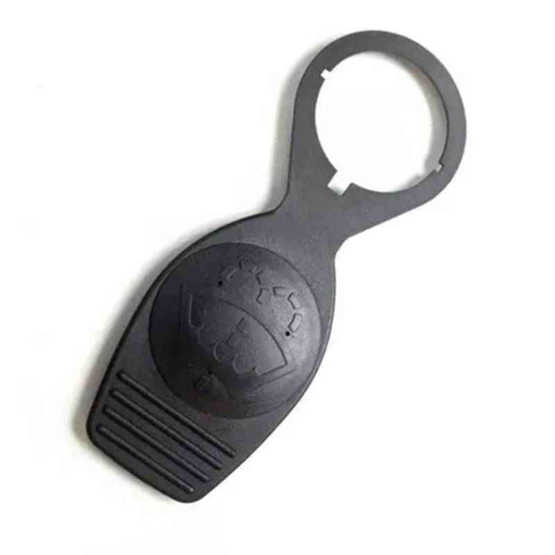 BTEDSXC Scheibenwaschflaschen-Deckel Kompatibel Mit Lamborghini Für Gallardo Schwarze Kappe Für Wischerwasserbehälter Scheibenwaschflasche Deckelkappe Autozubehör OEM: 400955277 von BTEDSXC