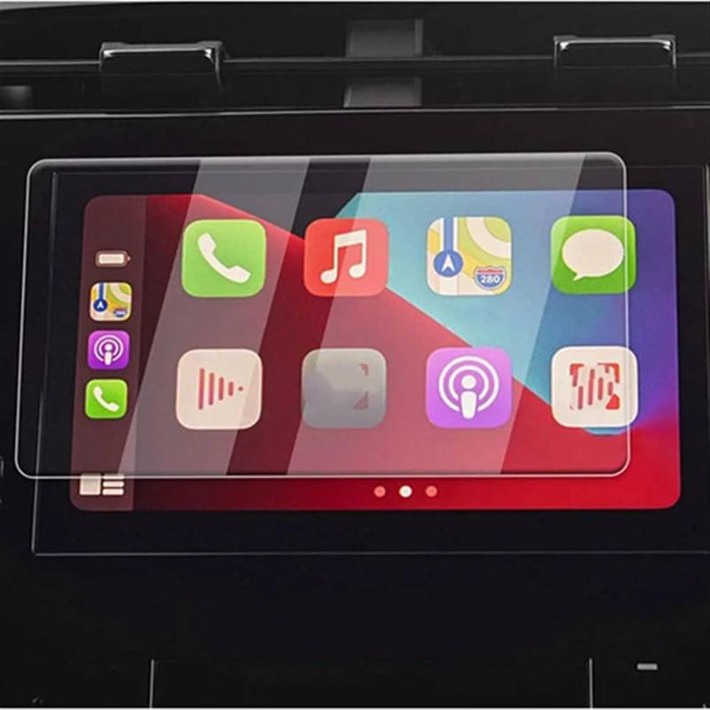 BTEDSXC Screen Protector Auto Kompatibel Mit Hyundai Für Santa Für Cruz 2022 2023 Auto Navigation Instrument Screen Schutz Film Dashboard Monitor Schutz Film(RHD 8INCH GPS) von BTEDSXC