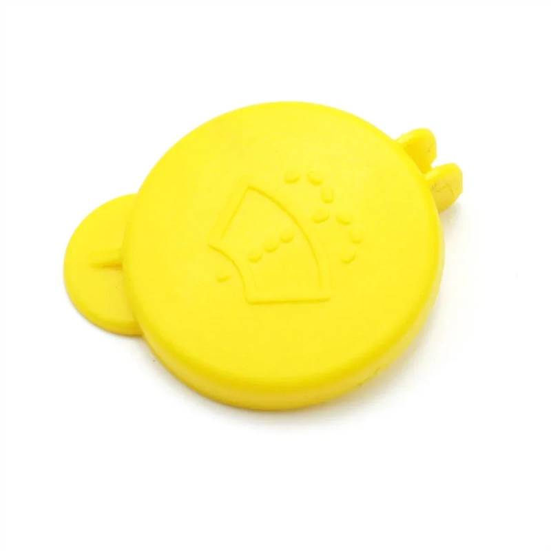 Scheibenwaschflaschen-Deckel Kompatibel Mit Ford Für Fiesta Für Fusion 2001–2008 Autozubehör Abdeckung Für Scheibenwischer-/Waschflüssigkeitsbehälter Deckel Für Wassertankflasche 1488251(Yellow) von BTEDSXC