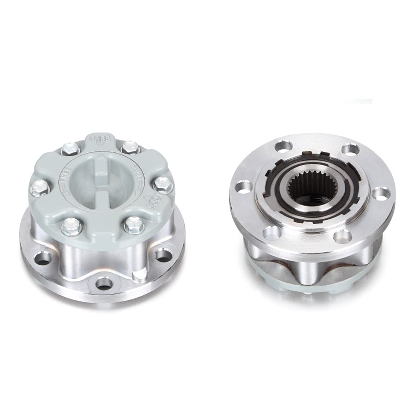 Auto-Radnabe mit Feststellbremse, BTFWM 2 Stück, for Mitsubishi, Pajero Triton L200 4x4 Montero 1990–2000 Freilauf-Sperrnaben B011 MD886389 Auto-Radnabe mit Feststellbremse, BTFWM 2 Stück, for Mitsubishi, Pajero Triton L200 4x4 Montero 1990–2000 Freilauf-Sperrnaben B011 MD886389 von BTFWM