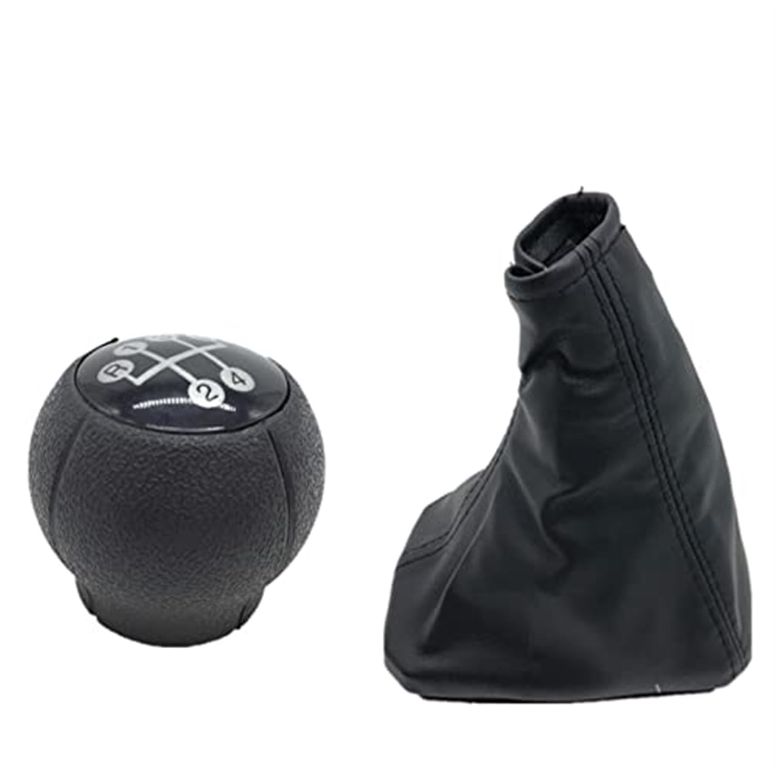 Auto-Schaltknaufabdeckung, BTFWM Schaltknauf Hebel Gamasche Boot Auto Parkplatz Handbremse Griffe Fall, for Opel, for Corsa C for TIGRA B for Combo C von BTFWM
