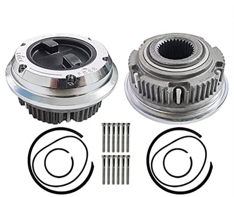 Automatische manuelle Verriegelungsnabe, BTFWM 2 Stück X, for Chrysler, for Dodge, TonPick Up -78 D-300W 250 W 350 3/4 Ton. Welpe. 90-93 FREIRAD-Sperrnabe B054 AVM439 von BTFWM
