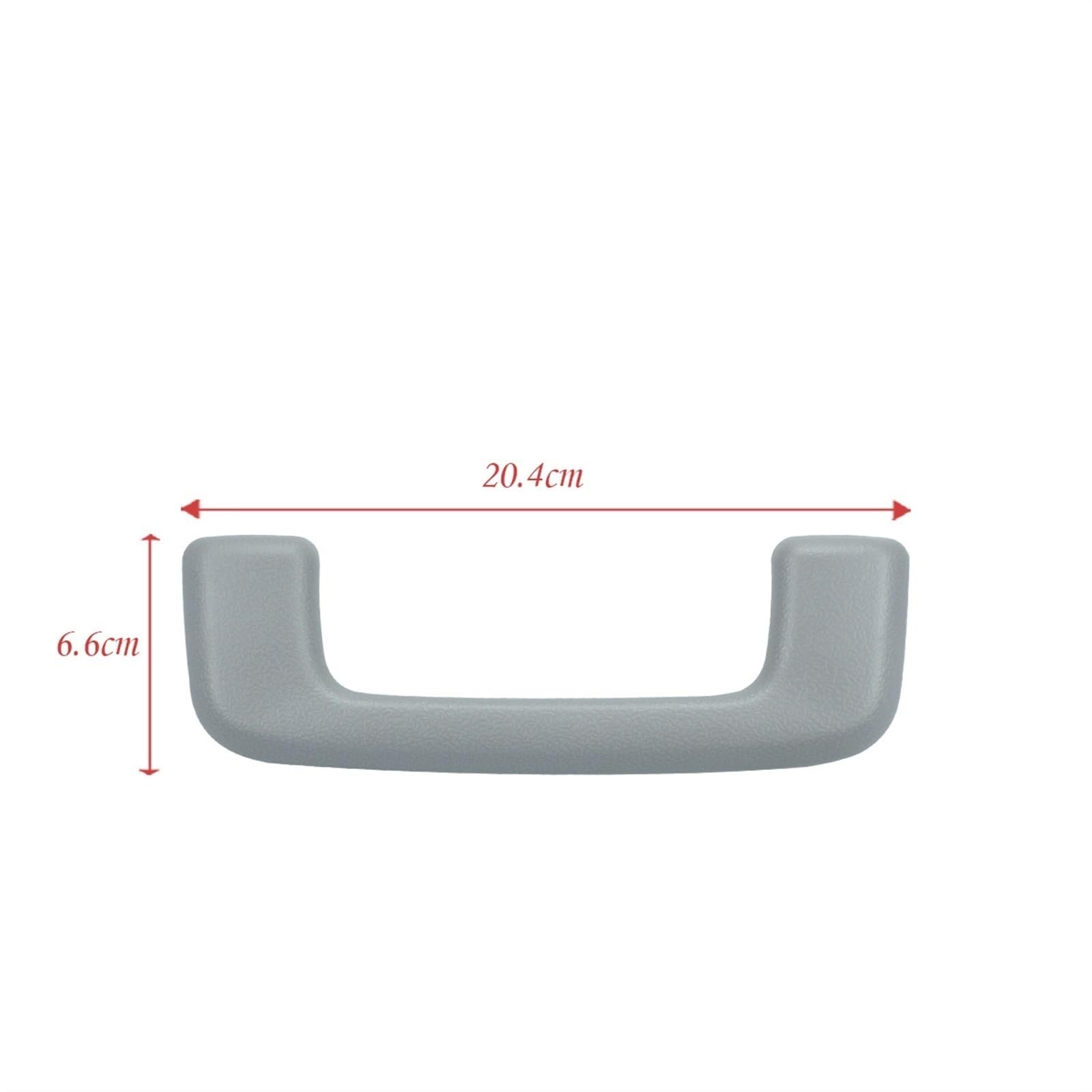 Fahrzeugdach-Haltegriff, BTFWM Auto-Innendach-Sicherheitsgriff, Decken-Armlehnen-Haltegriff, Montero 2008-2015, for Mitsubishi, L200 Triton 2005-2015(Grey with hook) von BTFWM