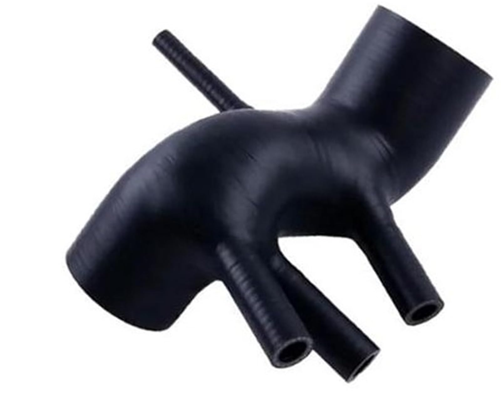 Luftfilter-Ansaugrohr, BTFWM Luftansaugschlauch aus Silikon, for Toyota, for Supra, MK3 MA70 7M-GT 7M-GTE 3.0T 1986–1992(Black Black) von BTFWM