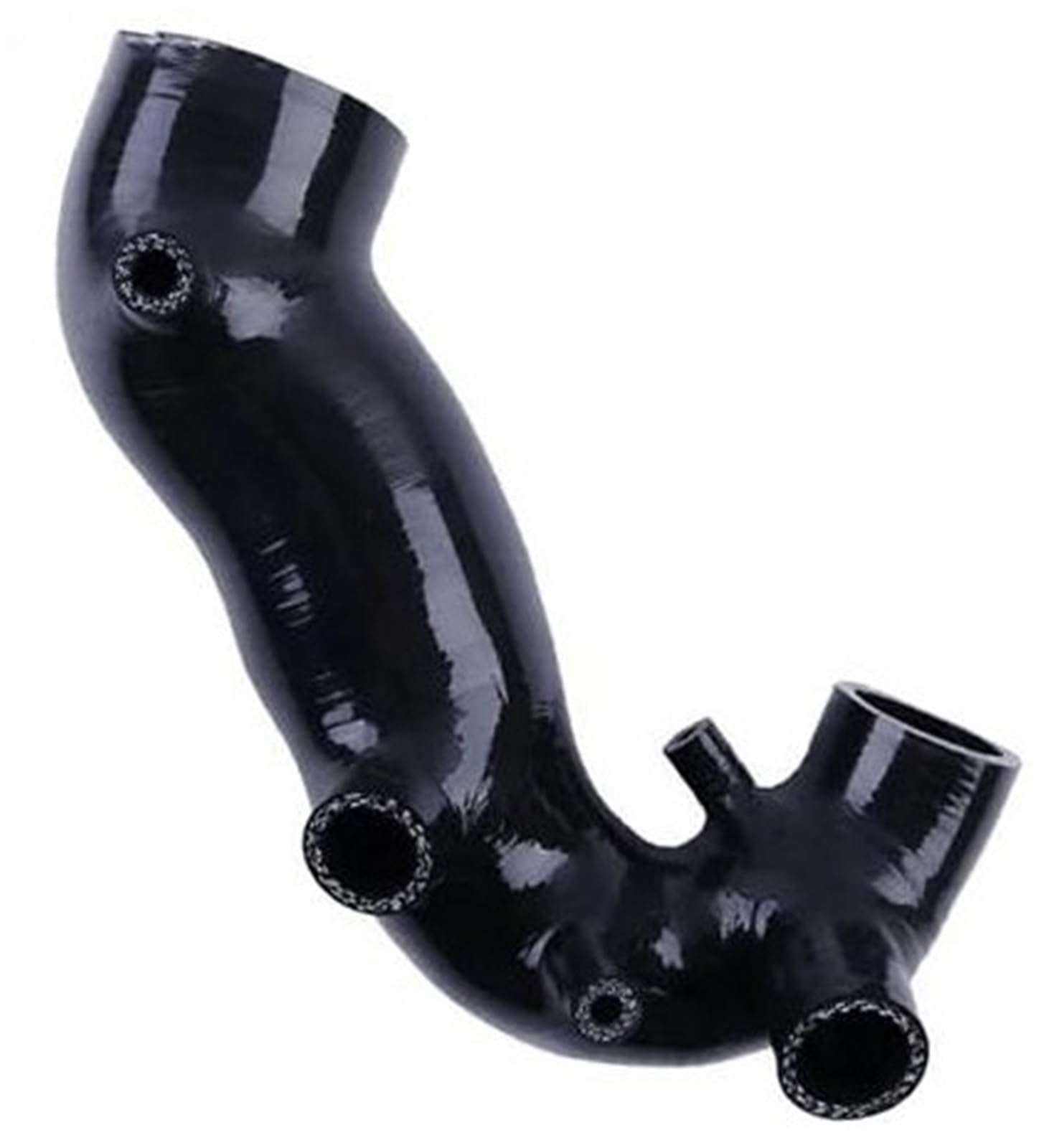Luftfilter-Ansaugrohr, BTFWM Lufteinlass, for A4, for Quattro 1.8T Turbo Silikon-Einlass-Einlass-Induktionsrohr-Rohrschlauch(Black Black) von BTFWM
