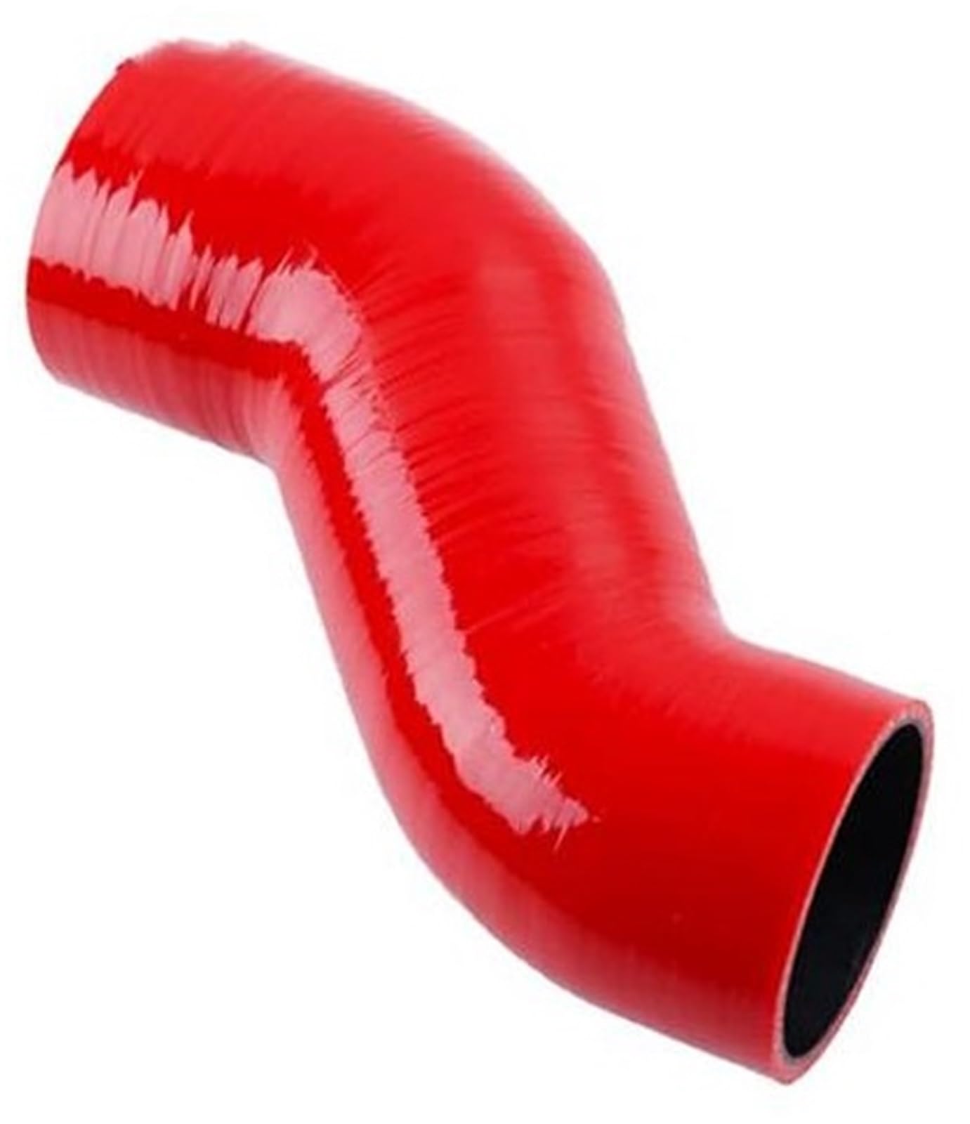 Luftfilter-Ansaugrohr, BTFWM Lufteinlass, for Subaru, GDA GDB WRX/STI 2008–2021, Post-MAF-Silikon-Ansaugrohrschlauch(Black Red) von BTFWM