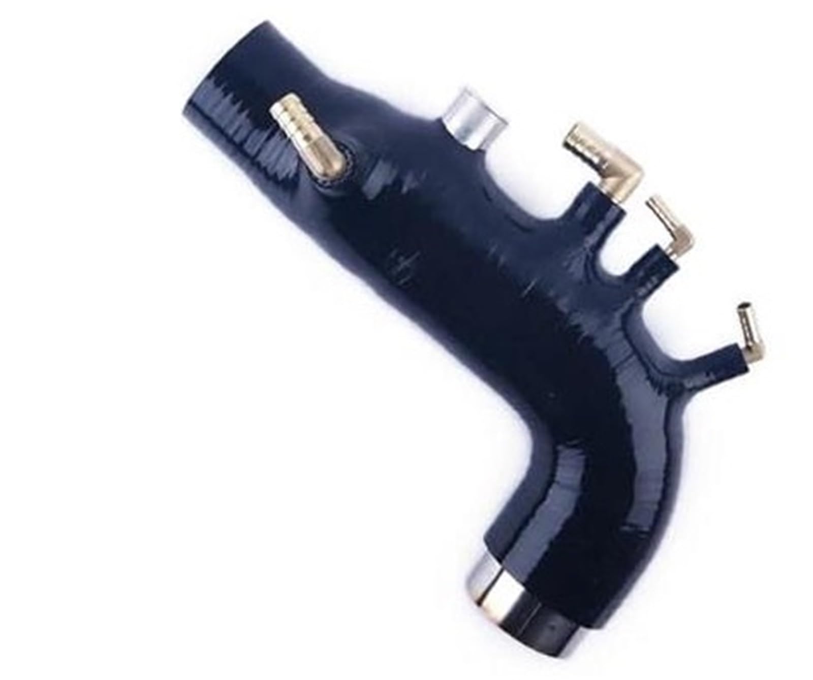 Luftfilter-Ansaugrohr, BTFWM Lufteinlass, for Subaru, WRX GE GH GR GV EJ25 2005–2014 Turbo, for Legacy, Forester, XT Silikon-Ansaugschlauch(Black Black) von BTFWM