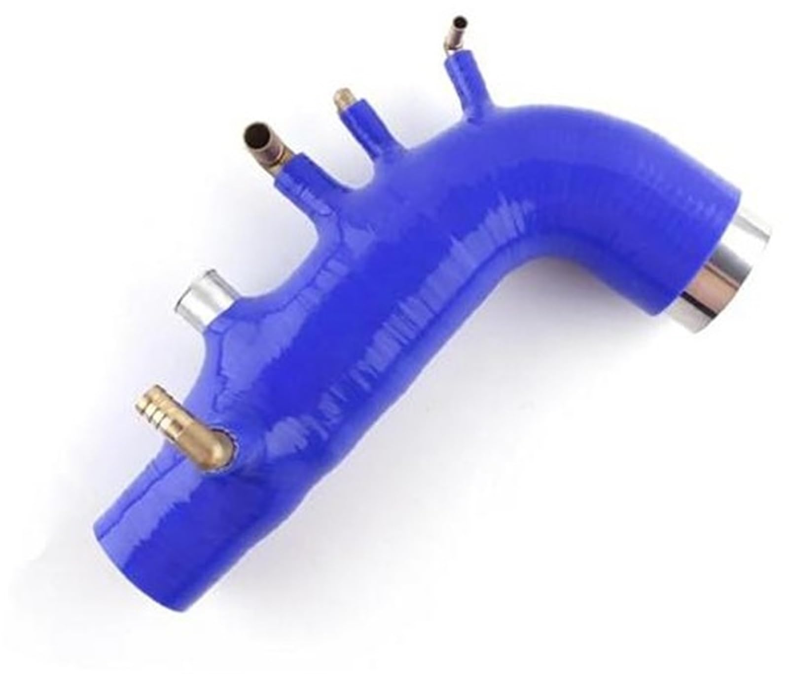 Luftfilter-Ansaugrohr, BTFWM Lufteinlass, for Subaru, WRX GE GH GR GV EJ25 2005–2014 Turbo, for Legacy, Forester, XT Silikon-Ansaugschlauch(Black Blue) von BTFWM