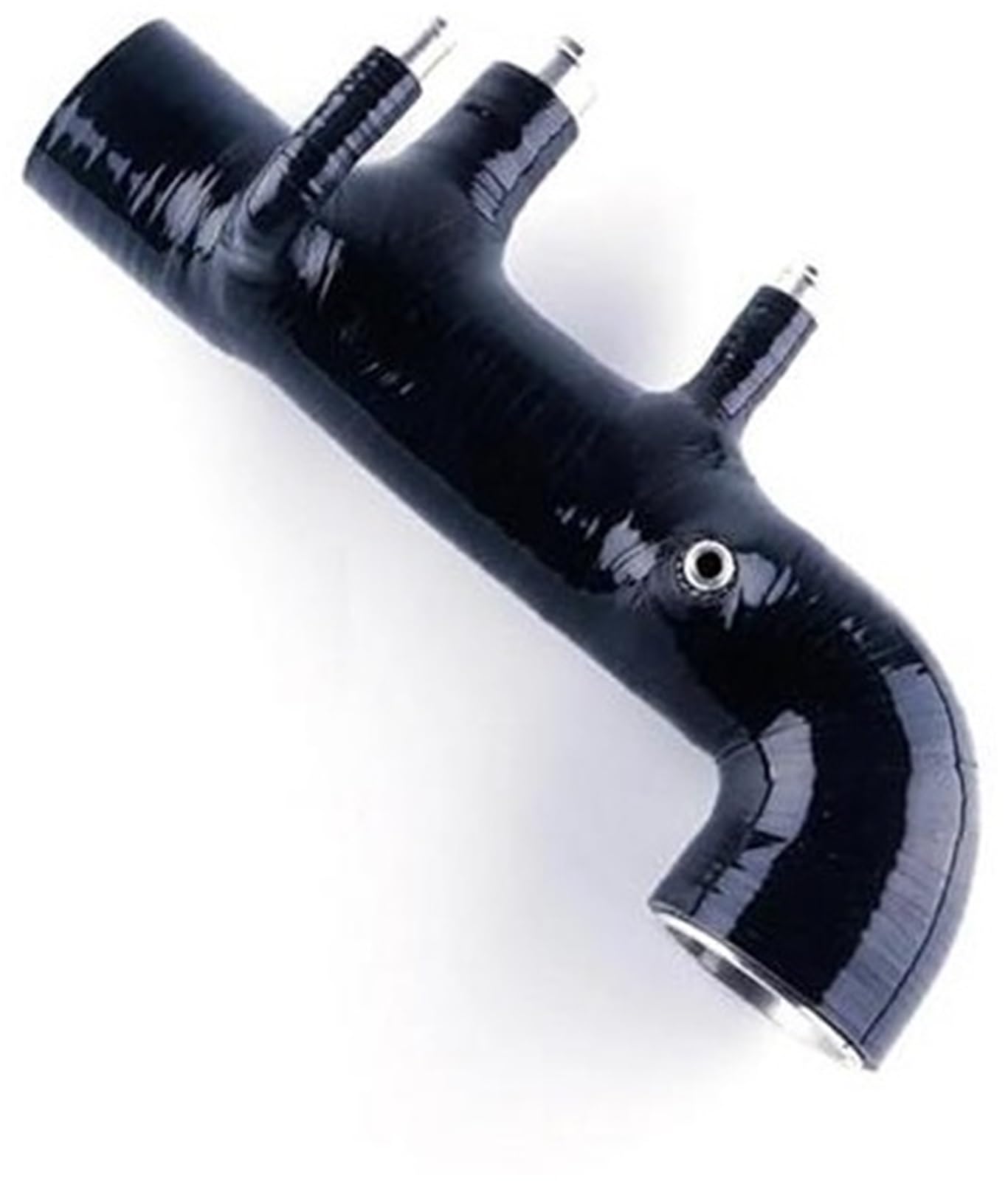 Luftfilter-Ansaugrohr, BTFWM Lufteinlass, for Subaru, for Impreza WRX STI GC8 EJ20 VER 5 6 1998–2000, Silikon-Ansaugschlauch-Set(Black Black) von BTFWM