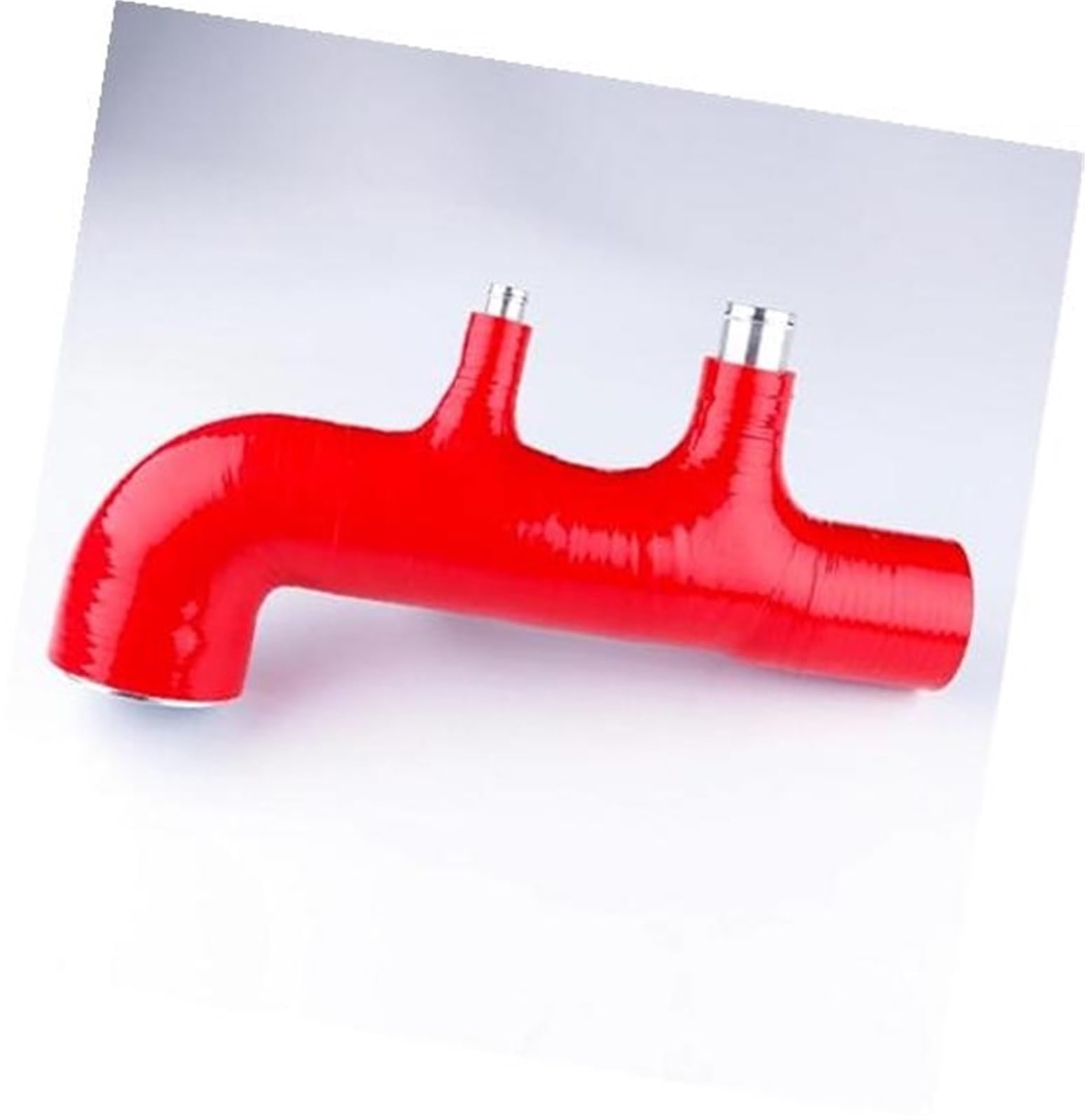 Luftfilter-Ansaugrohr, BTFWM Lufteinlass, for Subaru, for Impreza WRX STI GC8 EJ20 VER 5 6 1998–2000, Silikon-Ansaugschlauch-Set(Black Red) von BTFWM