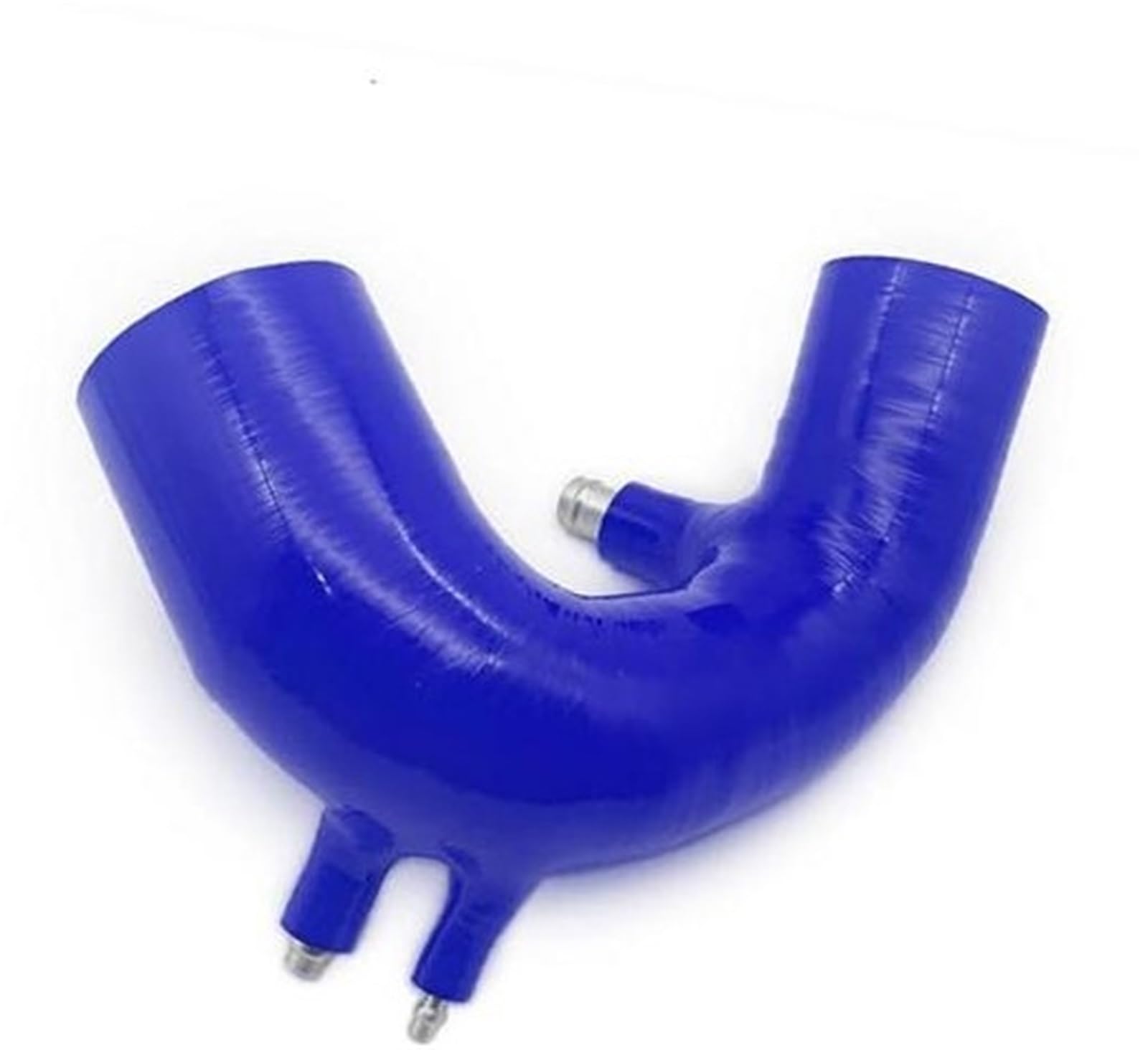 Luftfilter-Ansaugrohr, BTFWM Lufteinlass-Ersatzteile, for Abarth, 500595 IHI Turbo Silikon-Ansaugschlauch-Set, Performance-Ansaugsystem, Silikonrohr(Black Blue) von BTFWM