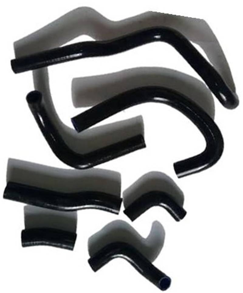 Luftfilter-Ansaugrohr, BTFWM Lufteinlass-Silikon-Kühlerschlauch, for RGV250 VJ22 1989–1996. RGV 250 Rohrrohr-Set 1989–1996(Black Black) von BTFWM