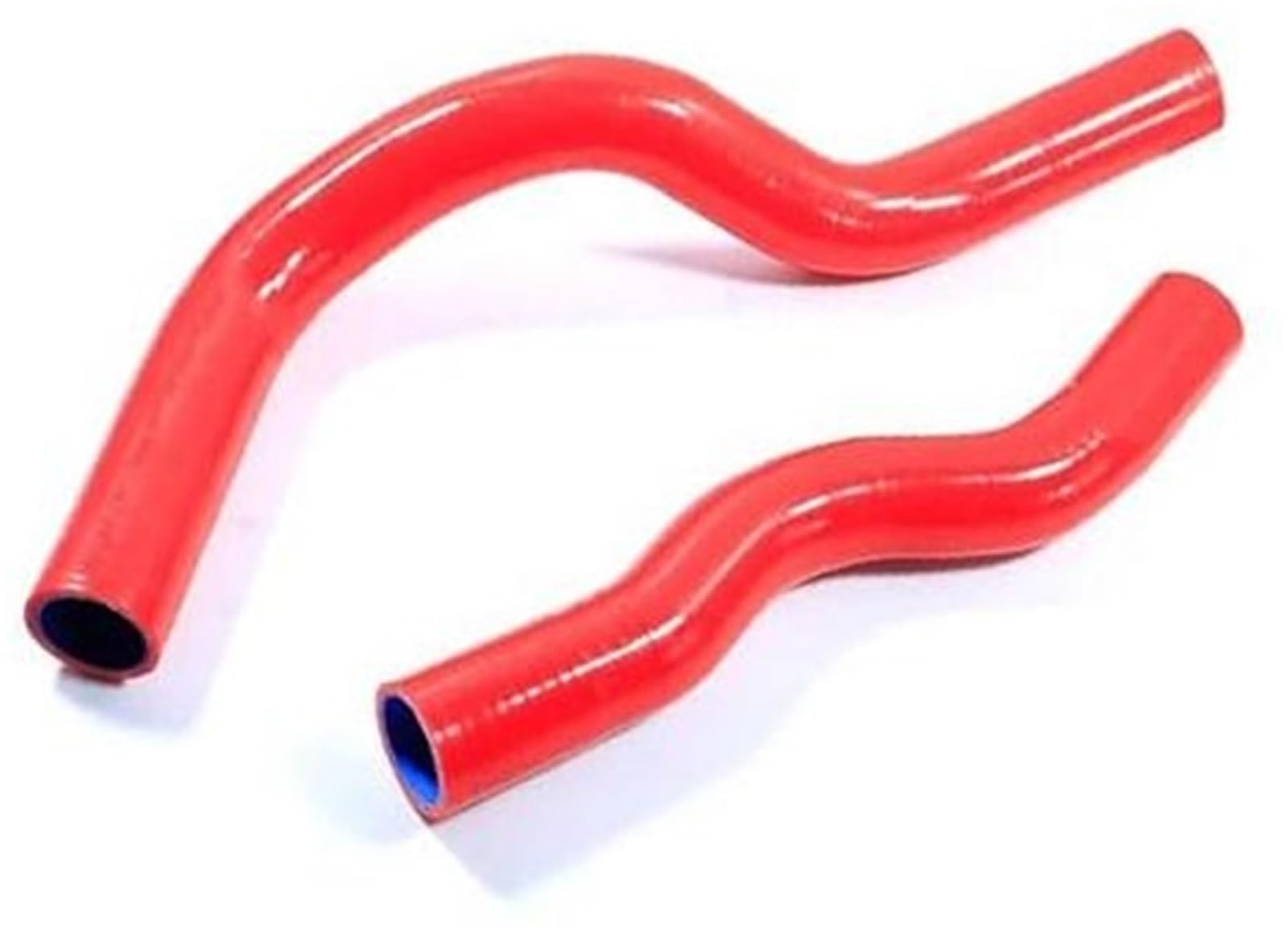 Luftfilter-Ansaugrohr, BTFWM Lufteinlass-Silikon-Kühlmittel-Kühlerschlauch-Set, for Civic, R18A1 R16 R18 2006–2011, oberes und unteres Rohr(Black Red) von BTFWM
