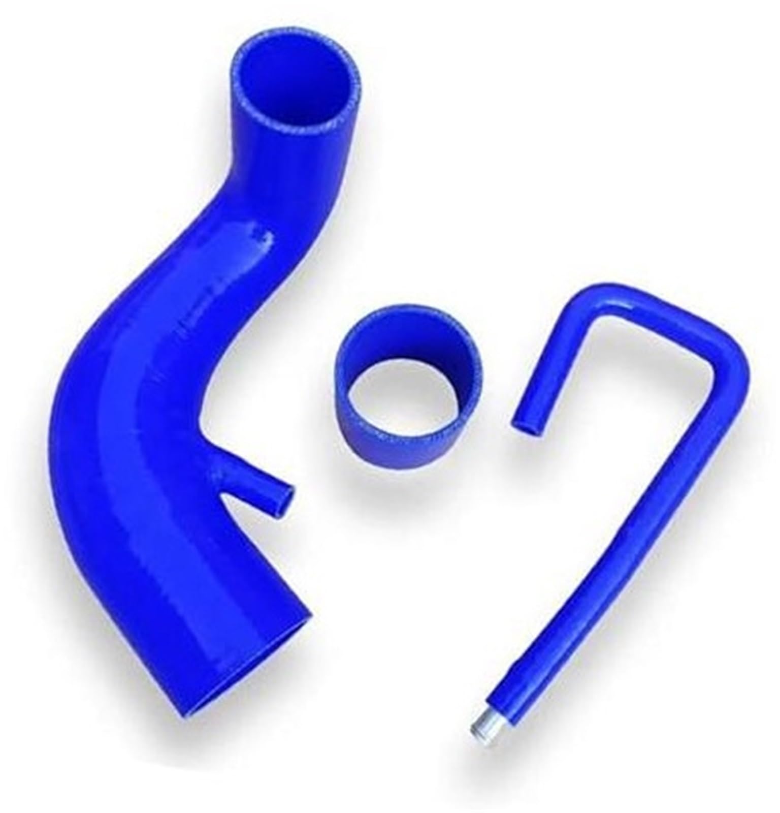 Luftfilter-Ansaugrohr, BTFWM Lufteinlass-Silikon-Lufteinlass-Induktionsschlauchrohr, for Opel, for Vauxhall, for Astra G 2.0 Turbo Z20let mit 70 mm AFM-Luftmassenmesser(Black Blue) von BTFWM