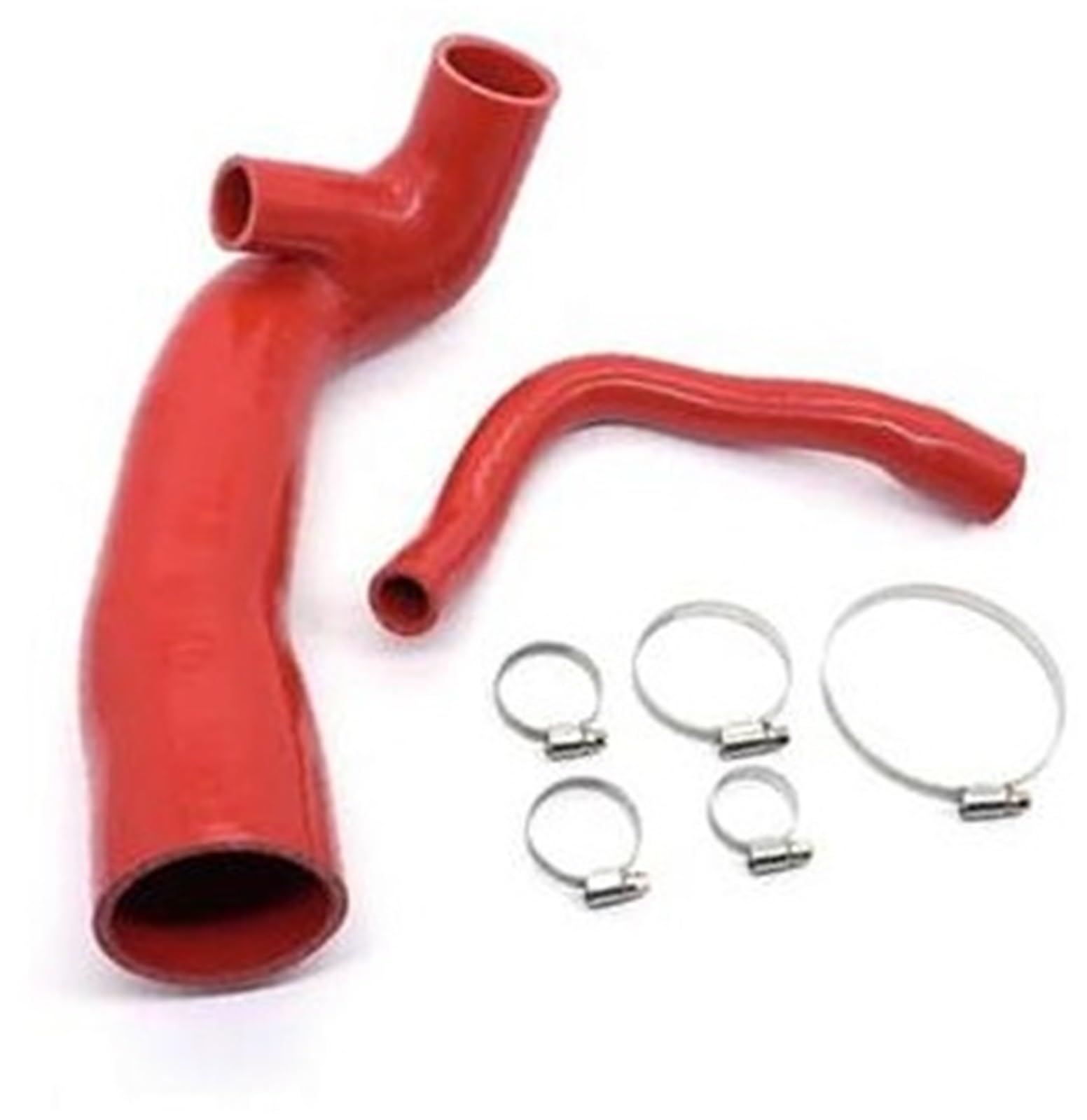 Luftfilter-Ansaugrohr, BTFWM Lufteinlass-Silikon-Lufteinlassschlauch, Turbo-Einlassrohr-Set, for, for S, for Clubman 1.6T R55 R56 R57 N14 Motor 2007–2010(Black Red) von BTFWM
