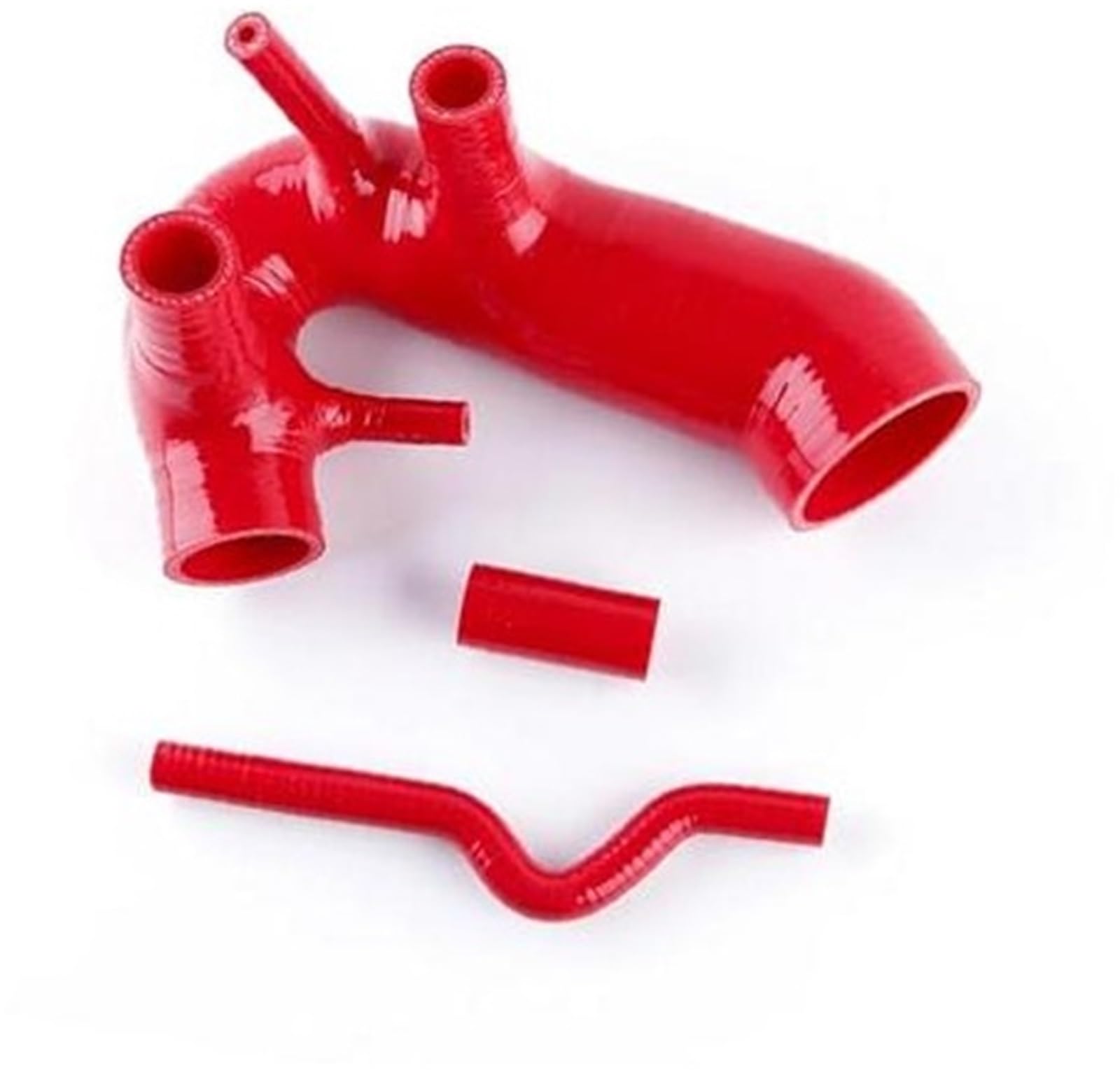 Luftfilter-Ansaugrohr, BTFWM Lufteinlass-Silikon-Turbo-Ansaugrohrschlauch, for VW, for Passat, for B5 1.8T 1994–2005, 1995, 1996, 1997, 1998, 1999, 2000, 2001, 2002(Black Red) von BTFWM