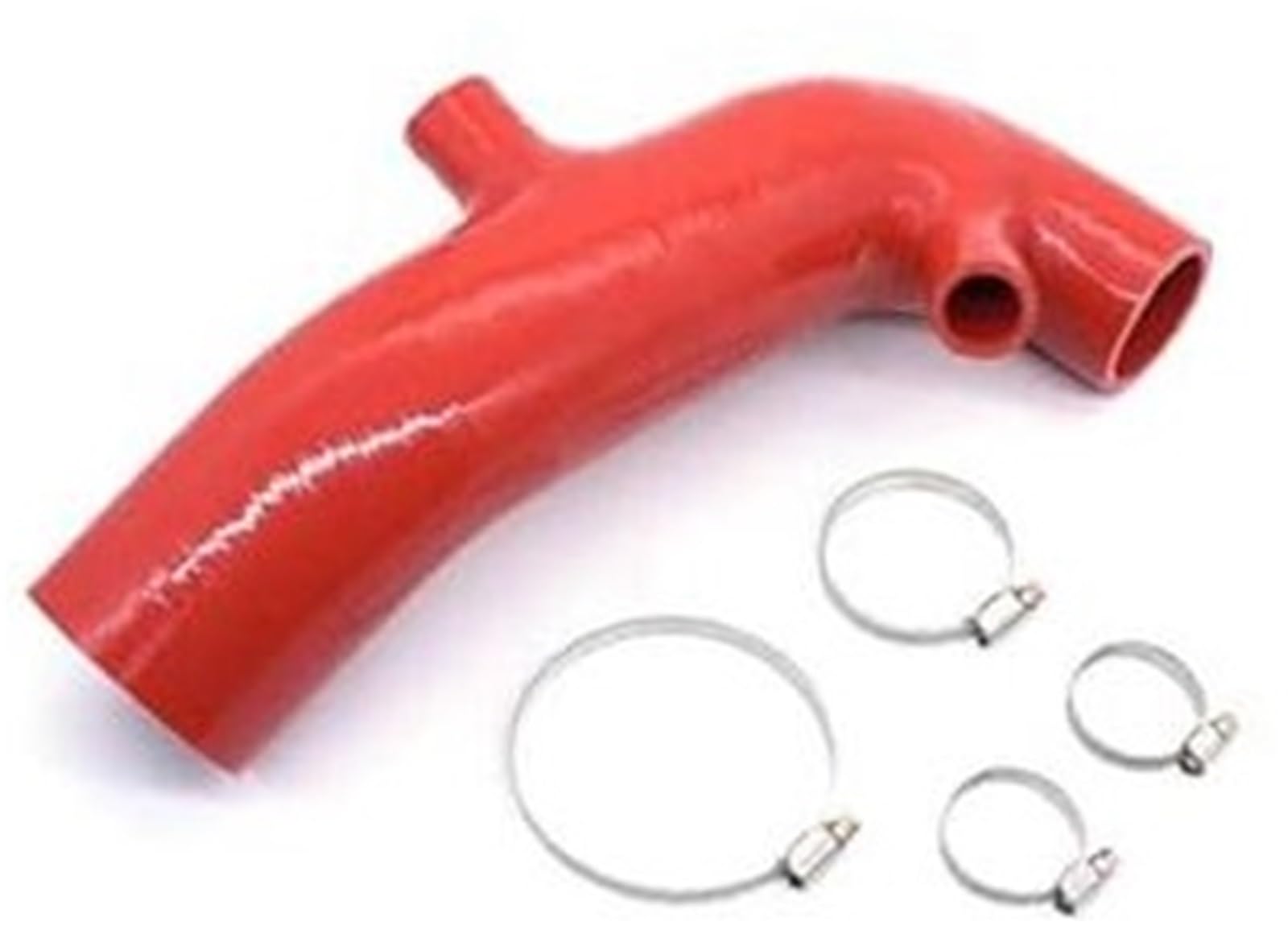 Luftfilter-Ansaugrohr, BTFWM Lufteinlass-Silikon-Turbo-Einlassrohr-Set, Kaltluft-Einlassschlauch, for, for S, for Clubman 1.6T R55 R56 R57 R58 R59, for R60 R61 N14 N18 Motor(Black N18 Red) von BTFWM