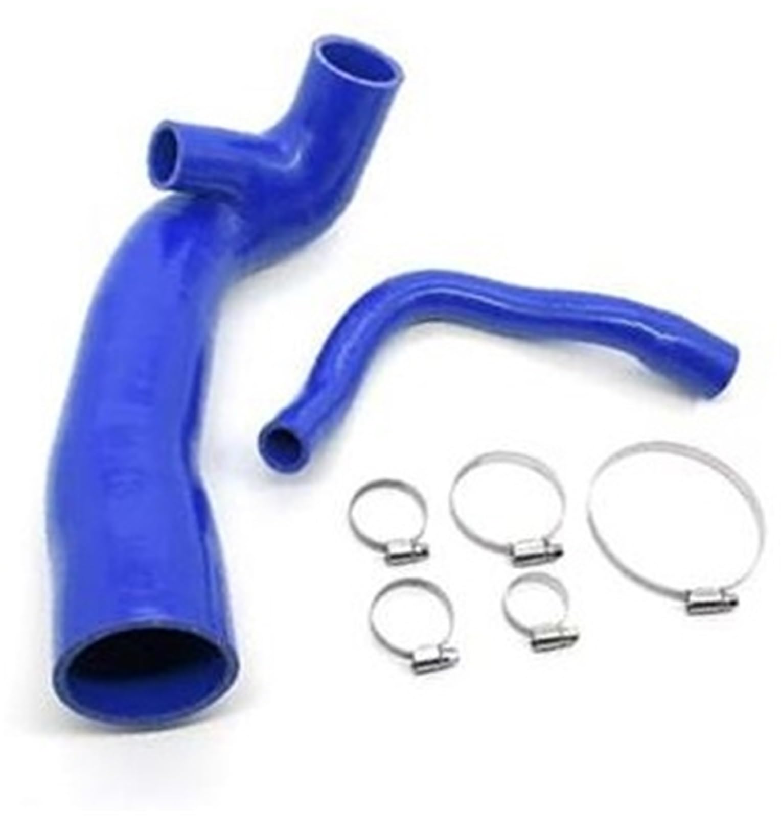 Luftfilter-Ansaugrohr, BTFWM Lufteinlass-Silikon-Turbo-Einlassrohr-Set, Kaltluft-Einlassschlauch, for, for S, for Clubman 1.6T R55 R56 R57 R58 R59 R60 R61 N14 N18 Motor(Black N14 Blue) von BTFWM
