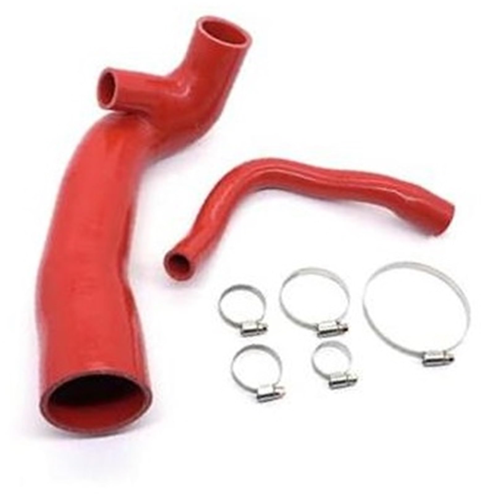 Luftfilter-Ansaugrohr, BTFWM Lufteinlass-Silikon-Turbo-Einlassrohr-Set, Kaltluft-Einlassschlauch, for, for S, for Clubman 1.6T R55 R56 R57 R58 R59 R60 R61 N14 N18 Motor(Black N14 Red) von BTFWM