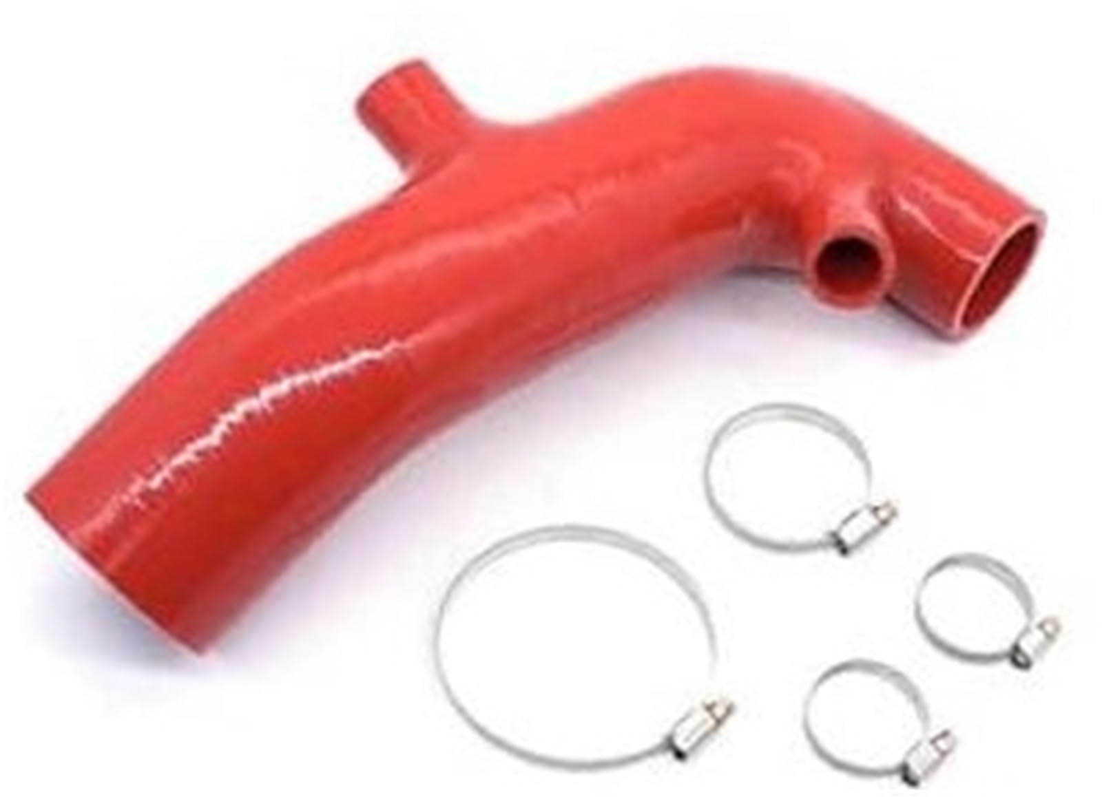 Luftfilter-Ansaugrohr, BTFWM Lufteinlass-Silikon-Turbo-Einlassrohr-Set, Kaltluft-Einlassschlauch, for, for S, for Clubman 1.6T R55 R56 R57 R58 R59 R60 R61 N14 N18 Motor(Black N18 Red) von BTFWM