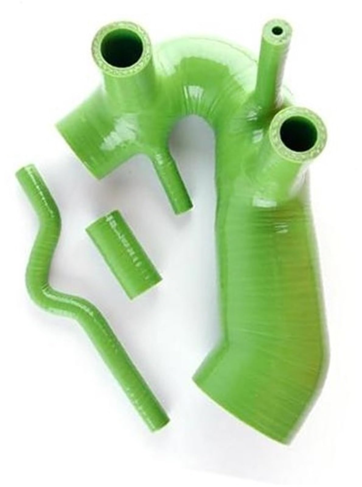 Luftfilter-Ansaugrohr, BTFWM Lufteinlass-Silikon-Turbo-Induktions-Ansaugrohrschlauch, for A4 1.8T 1994–2005, 1995, 1996, 1997, 1998, 1999, 2000, 2001, 2002(Black Green) von BTFWM