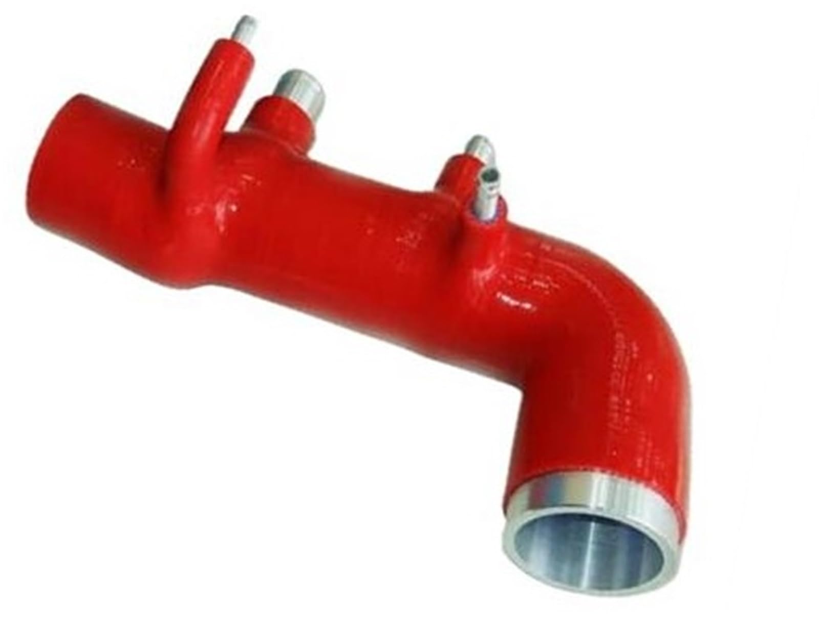 Luftfilter-Ansaugrohr, BTFWM Lufteinlass-Turbo-Ansaugschlauch aus Silikon, for Subaru, for Impreza WRX STI GC8 EJ20 1998–2000(Black Red) von BTFWM