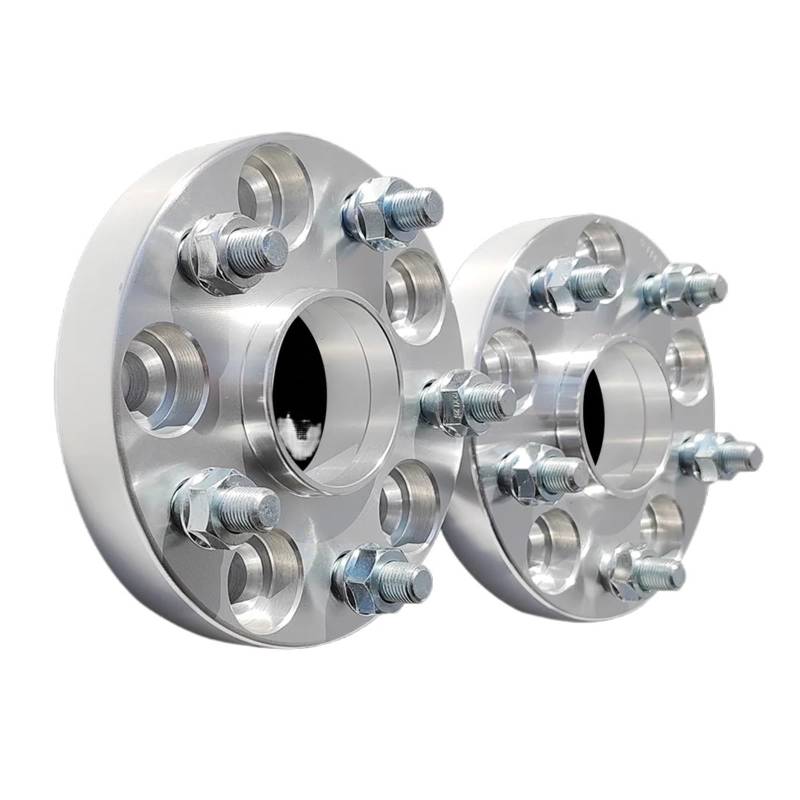Distanzscheibe Räder 2 STÜCKE 5 * 114.3|5x4.5|67,1mm|14 * 1.5|35mm Radnaben-Abstandshalter Anti-Vibrations-Design Nabenbohrung Geschmiedet von BTHMGBAE