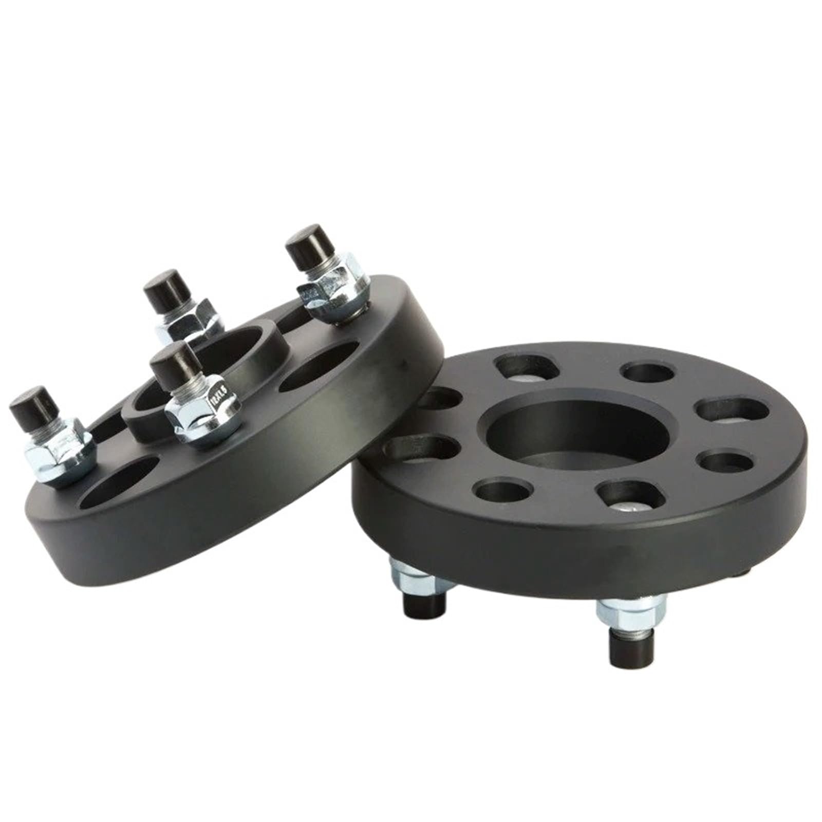 Distanzscheibe Räder 2 Stück 15/20/25/30/35/40/50mm Aluminium Geschmiedet CNC Rad Spacer Adapter PCD: 4x98 Cb 58,1 Bolzen: M12 * 1,25 Nabenbohrung Geschmiedet(2PCS 45mm Black) von BTHMGBAE