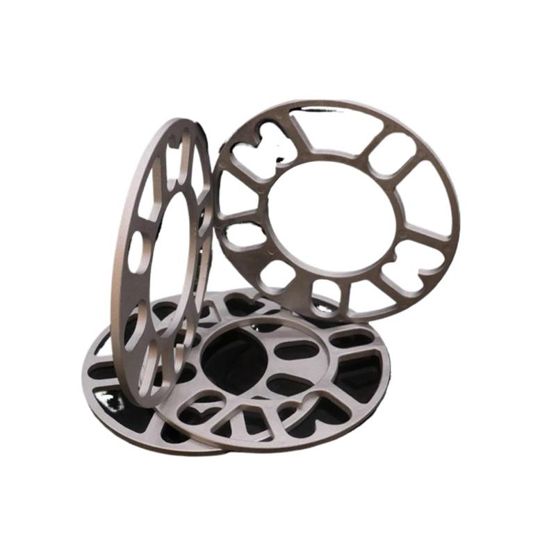 Distanzscheibe Räder Für 4/5 Bolzenfelgen 4x100 4x108 4x114,3 5x100 5x108 5x110 5x115 5x120, 4 Stücke 3/5/8/10mm Alu-Spurverbreiterungen Distanzscheiben Platte Nabenbohrung Geschmiedet(4pcs 5mm) von BTHMGBAE