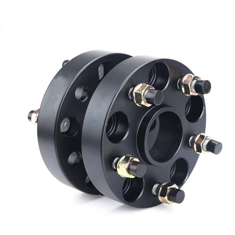 Distanzscheibe Räder Für Benz G Serie Rad Adapter 2 Stück 25/30/3540mm Spurverbreiterungen Adapter PCD 5x130 CB 84,1 Anzug Auto Nabenbohrung Geschmiedet(2PCS 25mm Black) von BTHMGBAE