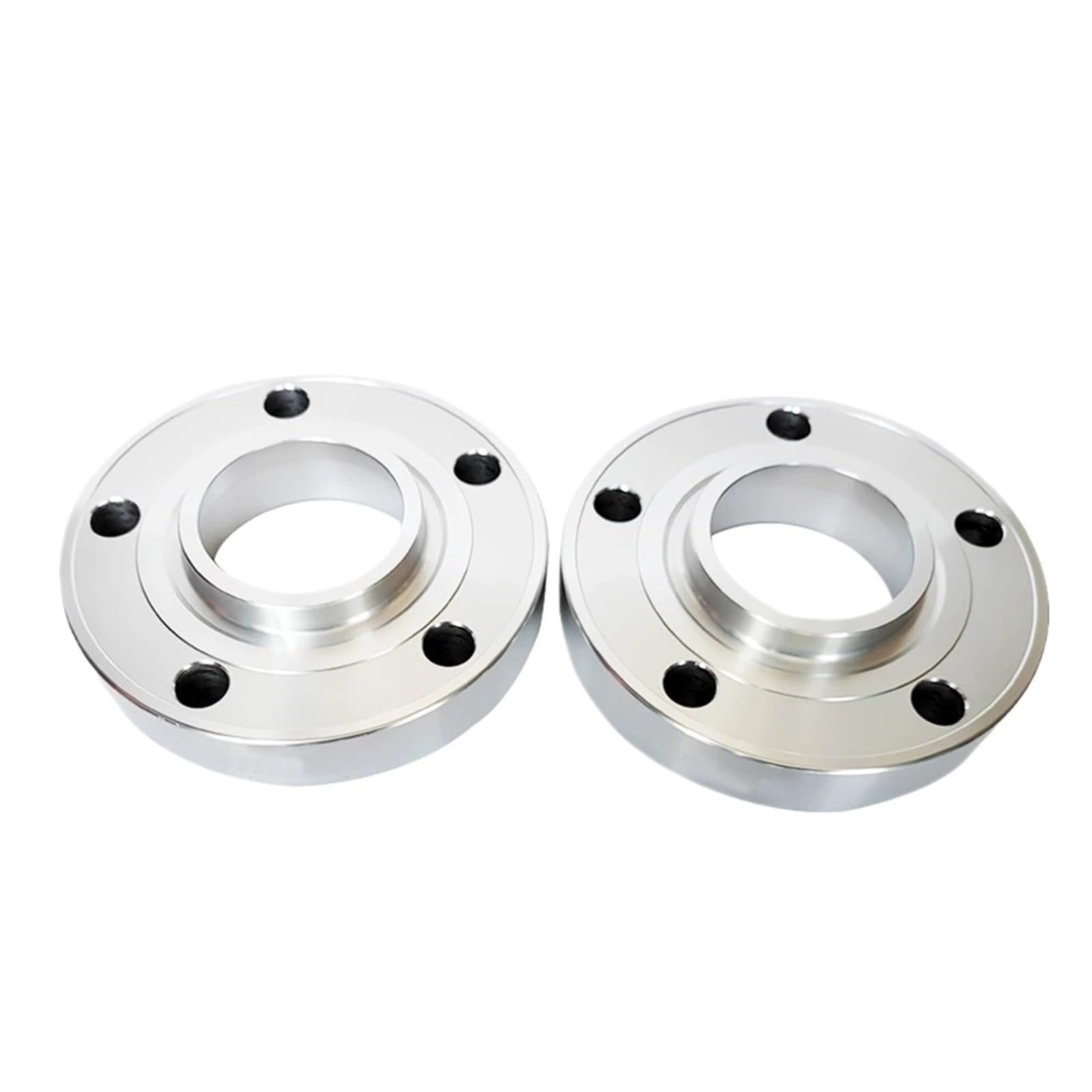 Distanzscheibe Räder Für E26 E28 E34 E36 E38 E60 2 Stück 5x120 72,6 Hub Centric Bore Auto-Radverbreiterungen + 10 Stück 40mm 12x1,5 Kegelgewinde Nabenbohrung Geschmiedet(15mm Silver) von BTHMGBAE