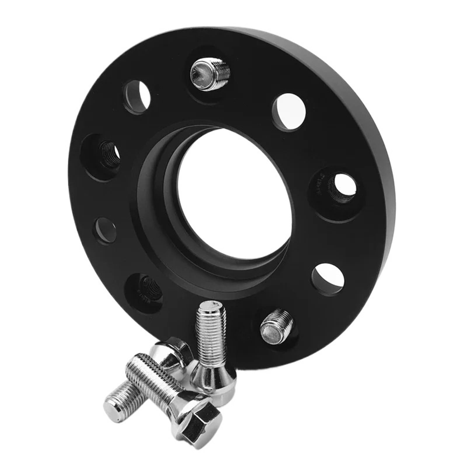 Distanzscheibe Räder Für G05 G20 G21 PCD 5x112 CB 66,6mm Rad Hub Verbreiterung Geschmiedet Aluminium 1 Stück Mutter Rad Spacer Nabenbohrung Geschmiedet(1PC Black 25mm) von BTHMGBAE