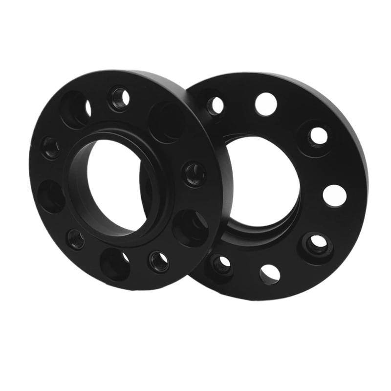 Distanzscheibe Räder Für G05 G20 G21 PCD 5x112 CB 66,6mm Rad Hub Verbreiterung Geschmiedet Aluminium 2PCS Glut Mutter Rad Spacer Nabenbohrung Geschmiedet(25mm Black 2PCS) von BTHMGBAE
