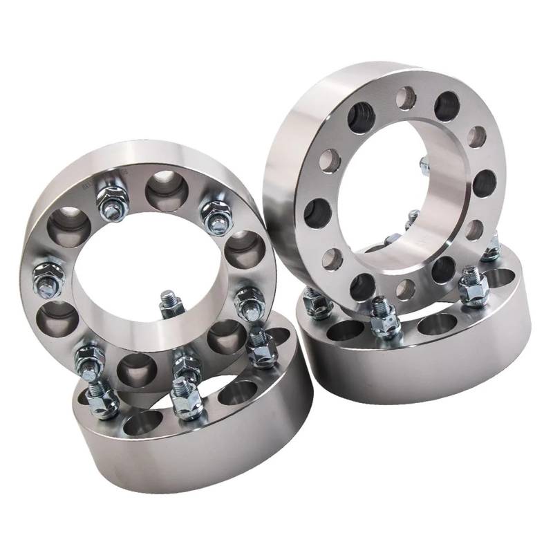 Distanzscheibe Räder Für GMC Für C2500 (6 Lug Fahrzeuge) 1988-2000 Serie 50mm M12x 1,5 Adapter 6x5.5 50mm Für Patrol Hilux 4 Stücke 6X 139,7 Nabenbohrung Geschmiedet von BTHMGBAE